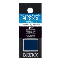 BLOCKX Watercolour Half Pan S4 456 Turquoise Blue